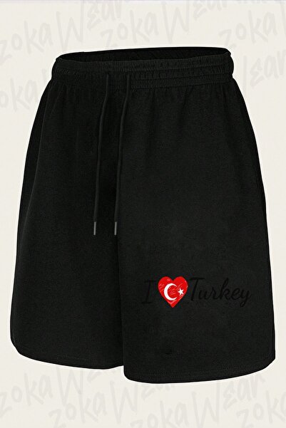 ZOKAWEAR Unisex Turkey2 Design Printed Shorts