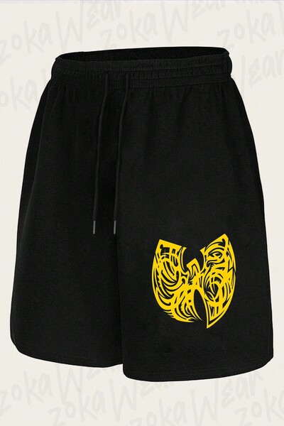 ZOKAWEAR Unisex Wu Tang Clan V12 Design Printed Shorts