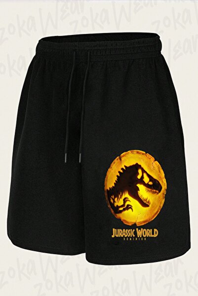 ZOKAWEAR Unisex Jurassic World Dominion Design Printed Shorts