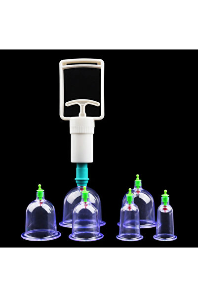 Choice 6pcs without box 6 Suction Cups for Back-Vacuum Cupping Massage Kit w/...