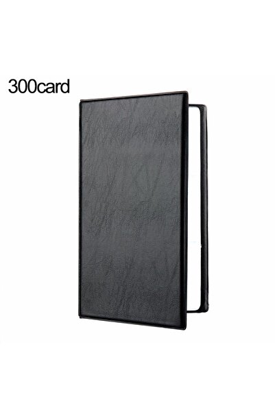 choice2 حافظة بطاقات جلدية بسعة 300 بطاقة (40/120/180/240/300) لتنظيم بطاقات ...