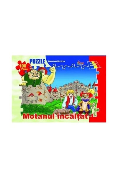 Arves Puzzle 100 piese Motanul Încălțat