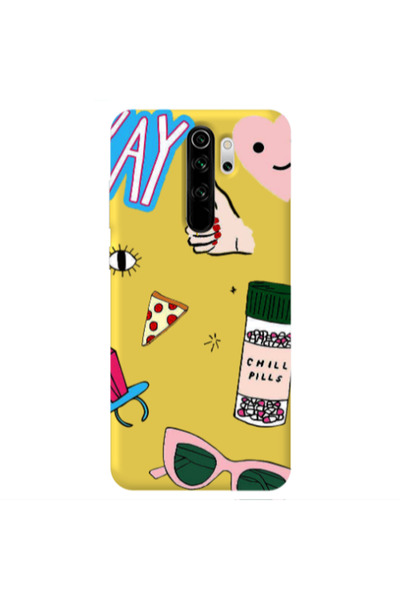 Other Xiaomi Redmi Note 8 Pro Chill Yellow Colored Silicone TPU Θήκη