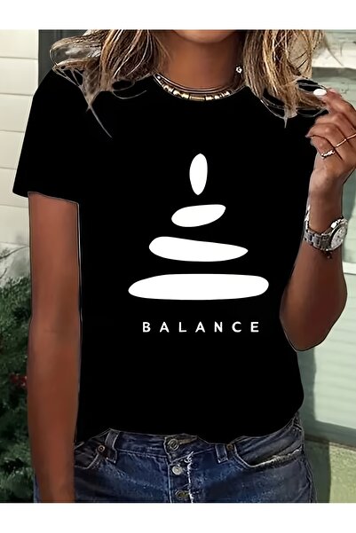 212Wear تي شيرت نسائي شبه شفاف بتصميم Y2K مع رمز OM وطباعة BALAN - قميص للتأم...