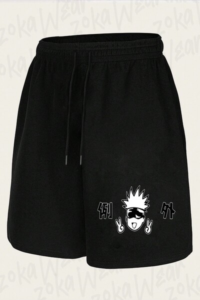 ZOKAWEAR Unisex Jujutsu Kaisen Satoru Gojo Design Printed Shorts