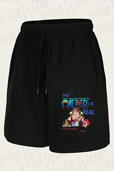 ZOKAWEAR Unisex the One Piece Is Real Can We Design Printed Shorts