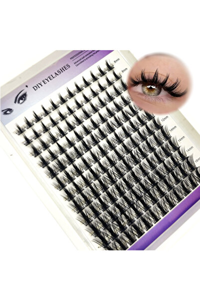 Choice4 MIX 0.07mm C CM-Z03 HBZGTLAD 12rows Diy Cluster Lashes 8-16mm Cat Eye...