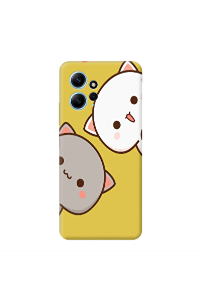 Other Xiaomi Redmi Note 12 4G We are here Yellow Colored Silicone TPU Θήκη