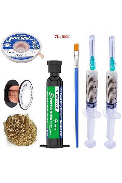 RESSEM RELIFE RL-UVH902G Yeşil Uv Jel Yol Kaplama Maskesi Ve Yardımcı Yedili ...