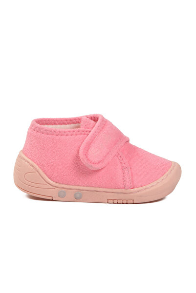 AYK'S Pink Suede Baby Panduf 058989 B