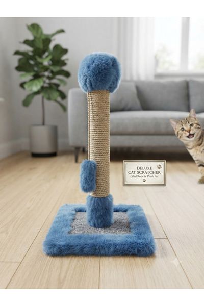 Kedi Tırmalaması 42 cm Kürklü