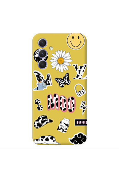 Other Samsung A35 Find Yourself 6 Yellow Colored Silicone TPU Θήκη