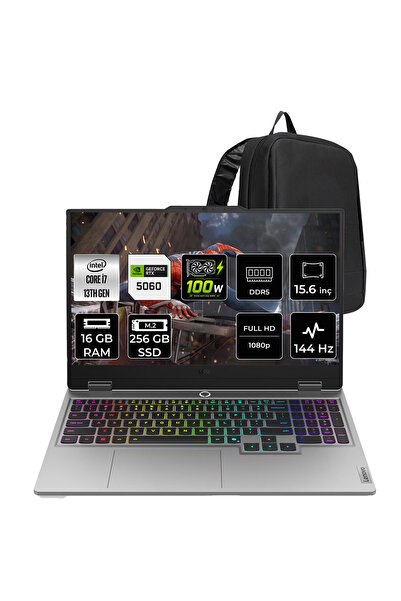 LENOVO LOQ 15IRX10 Intel Core i7 13645HX RTX 5060 8GB 100W 16GB RAM 256GB SSD...