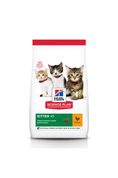 HILL'S SCIENCE Hils SP Feline Kitten Hrană uscată pentru pisici, Pui, 3kg
