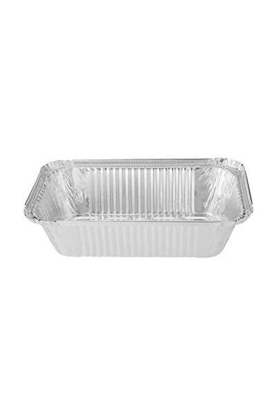 Generic قاعدة حاوية من الألومنيوم فقط 197 × 124 × 46 مم (100 قطعة)