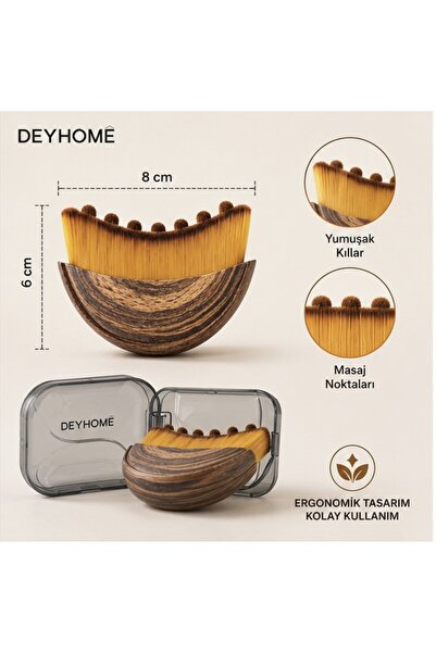 DEYHOME Lenf Drenaj ve Yüz Bakım Fırçası – Çok Fonksiyonlu Yumuşak Kıllı Yüz ...