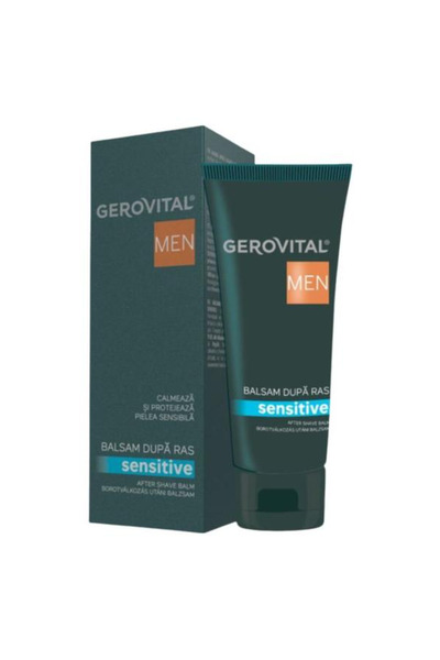 Gerovital Men Balsam dupa Ras pentru Ten Sensibil - Sensitive After Shave Bal...