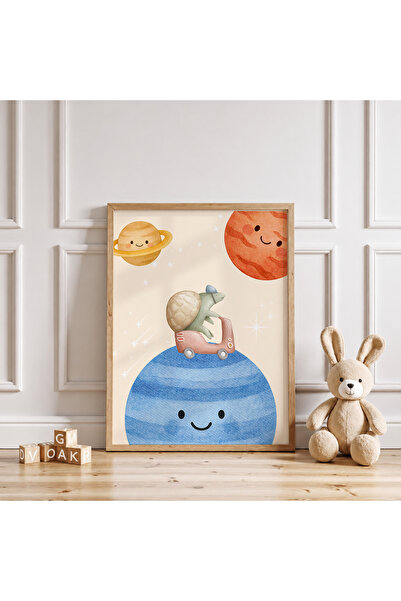 luxorpixels (Çerçevesiz) Kaşif Kaplumbağa Çocuk Odası Poster