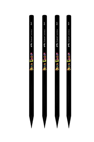 Faber Castell Black Edition Sınav Kalemi Kurşun Kalem - 4 adet