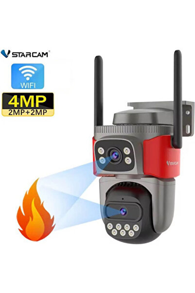 Vstarcam AF621DR IP Διπλή Κάμερα Παρακολούθησης Wi-Fi Full HD 1080p Αδιάβροχη...