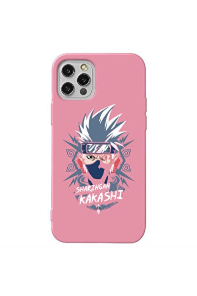 Other Apple iPhone 13 Pro Anime Mangoo Pink Colored Silicone TPU Θήκη