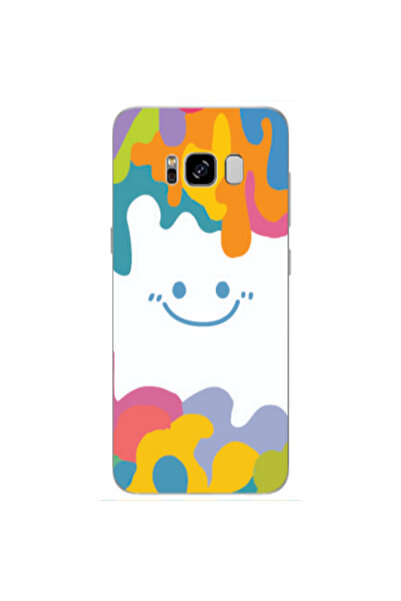 Other Samsung S8 Plus Oil Paint Smile Transparent Silicone TPU Θήκη