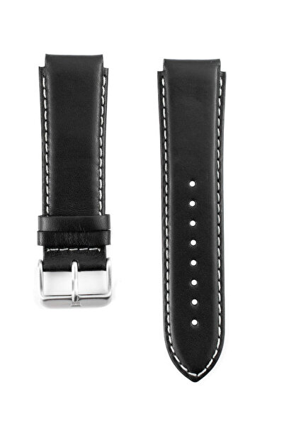 Tommy Hilfiger Δερμάτινο λουράκι μαύρο 20mm