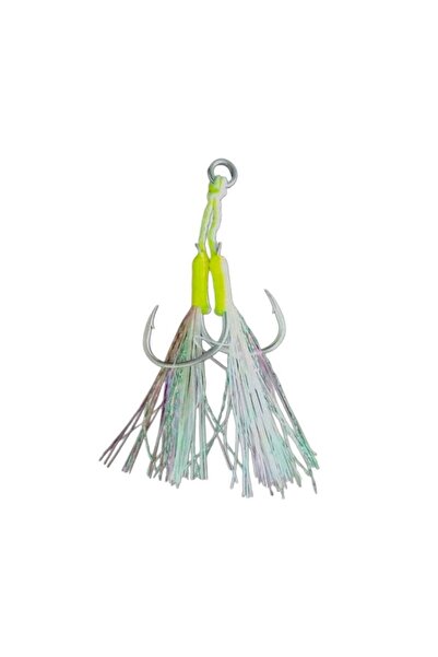Tradesor Αγκίστρι διπλό με νήμα - Assist Hooks - 1/0 - 832434