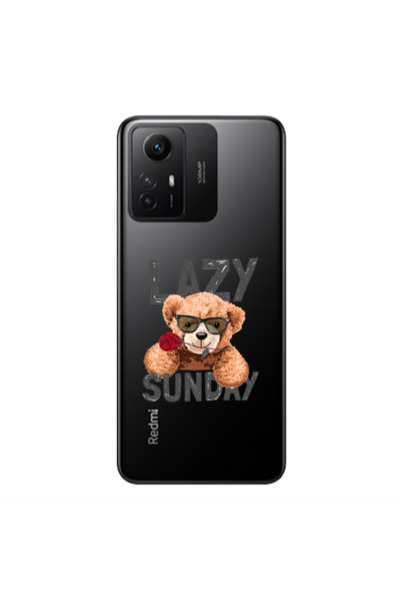 Other Xiaomi Redmi Note 12s Lazy sunday Transparent Silicone TPU Θήκη