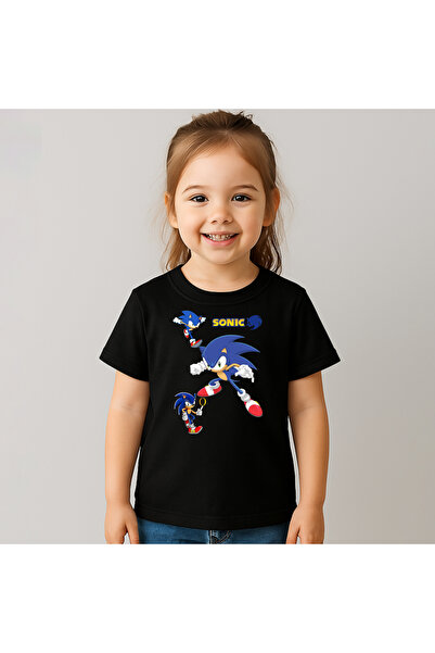 Fruit of the loom Tricou copii Ariciul Sonic 100% Bumbac