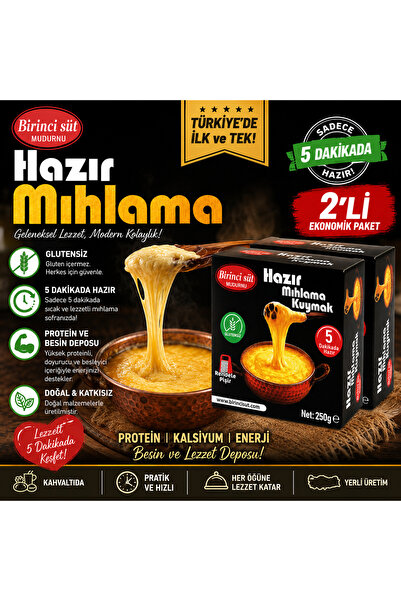 Birinci Süt Hazır Mıhlama 2 li ekonomik paket