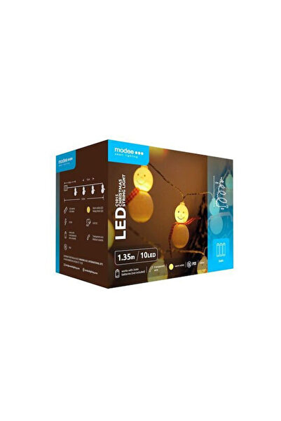 Other 10 Φώτα LED 1.35μ. Θερμό Λευκό Φωτιστικό Μπαταρίας σε Σειρά 1 τεμάχιο Κ...
