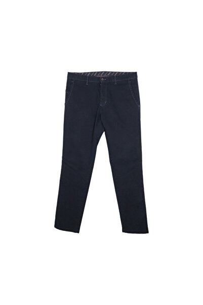 SUNWILL 425129-8220-410 Ανδρικό Παντελόνι chinos Modern Fit Βαμβακερό Μπλέ -