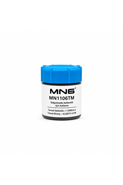 MN6 Mn1106Tm 10 Gr Gray Thermal Paste 1.93 W/Mk Cpu Gpu Laptop Graphics Card ...