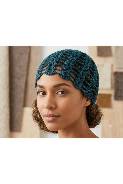 NUMİSTORE Hand-Knitted Mesh Beanie
