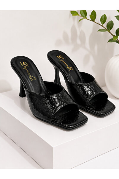 MOON CLOUD Crinkled Leather Evening Dress Slippers - Daily - Wedding - after ...