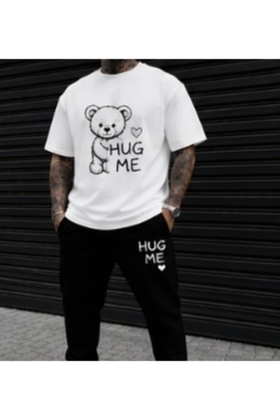ship master Summer Collection New Arrival T-Shirt & Shorts Set Printed Patter...