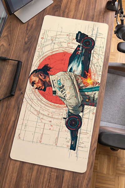 Milura Formula 1 Lewis Hamilton 40x90 ProControl Mouse Pad Gaming Mousepad Ka...