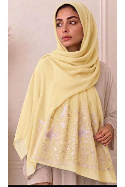 Veil Designer Origami Poal Japanese Fabric Veil with Different Embroidery on ...