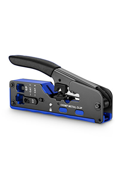 unbranded Πρέσα ακροδεκτών TOOL-0093 για καλώδια δικτύου RJ12/6P & RJ45/8P