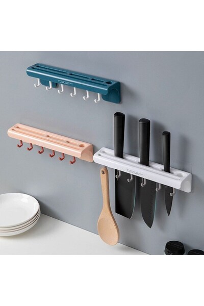 Roichil ® Practical Multi-Knife Hanger Kitchen Knife Organizer Durable Knife ...
