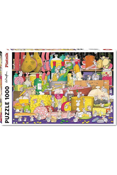 Piatnik Puzzle 2D Șoareci Cercetași 1000 Piese Cod: 333850