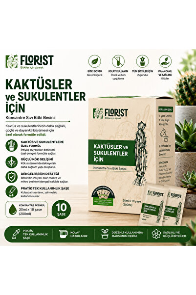 FLORİST Kaktüs Ve Sukulentler İçin Bitki Besini