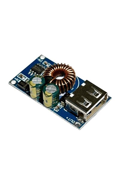 Sensör Modül 6-32V QC3.0 USB Hızlı Şarj Devresi DC-DC Step Down Buck Converte...