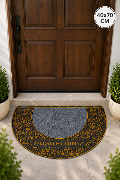 Alıç Non-Slip Door Mat 40X70 cm – Strong Base, Water and Dust Absorber, Indoo...