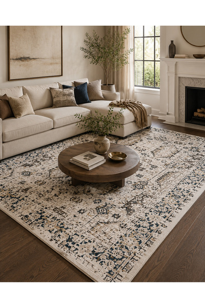 HOME AURAA Carpet Rug – Size 160 x 220 cm – 5.25x7.26 ft | Textura Living - M...