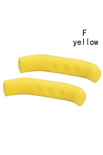 Choice4 2pcs yellow Brake Levers Sleeve Electric Scooter Accessories Silicone...