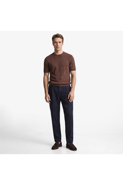 Gant Erkek Lacivert Regular Fit Pantolon