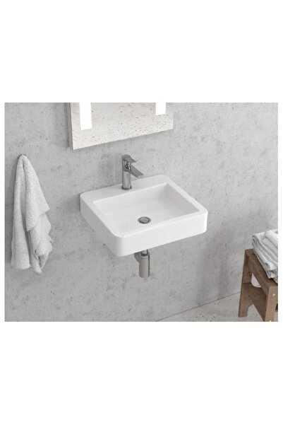 Karag LT 5032 Νιπτήρας Αναρτώμενος Λευκό Πορσελάνη