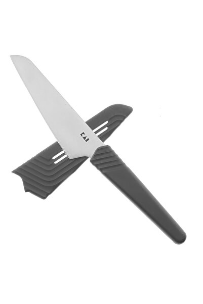 Kai Cutit universal 10cm, otel inoxidabil, maner plastic, teaca inclusa